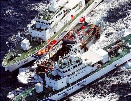 Sự cố va chạm tàu giữa Trung-Nhật tháng 9/2010 đã gây gián đoạn giao lưu quốc phòng giữa hai nước